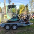 1484365-2 Grävmaskin Yanmar B18EX Ink släp