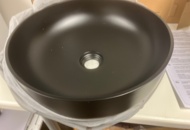 1524765 Washbasin - Svedbergs Fross Ø40 - black, 3 pcs.