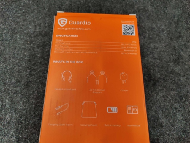 1540171-3 Earmuffs Guardio Freebird BT
