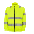 1540223-1 Sweatshirt Gesto Fullzip varsel Essential G228 gul, Strl XL