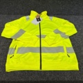 1540223-2 Sweatshirt Gesto Fullzip varsel Essential G228 gul, Strl XL