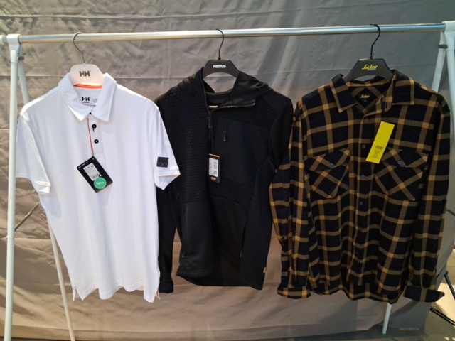 Arbetskläder - Helly Hansen/Blåkläder/Snickers, blandade plagg, stl L,