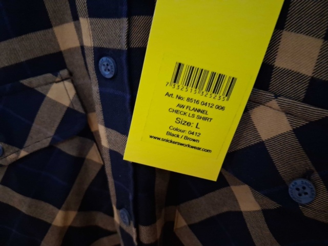 1540397-7 Arbetskläder - Helly Hansen/Blåkläder/Snickers, blandade plagg, stl L,