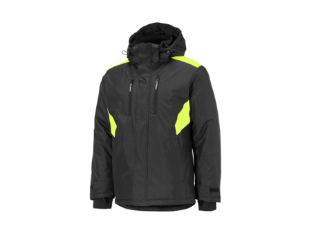 Winter jacket Gesto ADD A Reflective black/yellow, Size 3XL