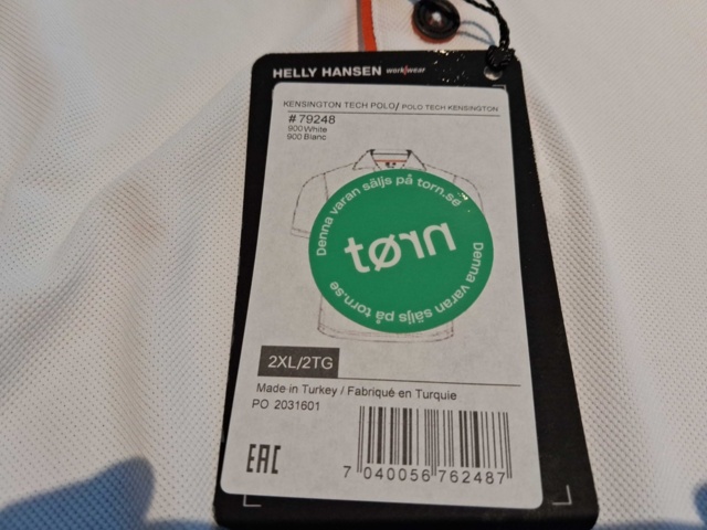 1540401-8 Klädparti, 4 st - Helly Hansen, Blåkläder, stl 2XL