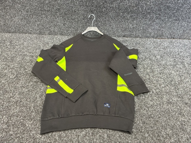 1540256-2 Sweatshirt Björnkläder Contrast black/yellow, Size XL