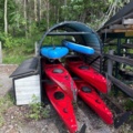 1535885-2 Kayak package with accessories and storage rack – Liker Kayaks Expedition 17.2 & Papaboards