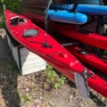 1535885-13 Kayak package with accessories and storage rack – Liker Kayaks Expedition 17.2 & Papaboards