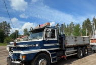 1529761 Flatbed truck - Scania T143 HL 6X2 46 -1990