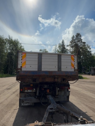 1529761-5 Flatbed truck - Scania T143 HL 6X2 46 -1990