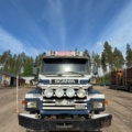 1529761-6 Flatbed truck - Scania T143 HL 6X2 46 -1990