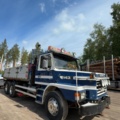 1529761-7 Flatbed truck - Scania T143 HL 6X2 46 -1990
