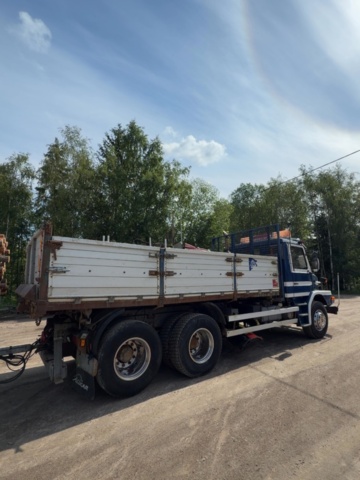 1529761-9 Flatbed truck - Scania T143 HL 6X2 46 -1990