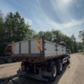 1529761-10 Flatbed truck - Scania T143 HL 6X2 46 -1990
