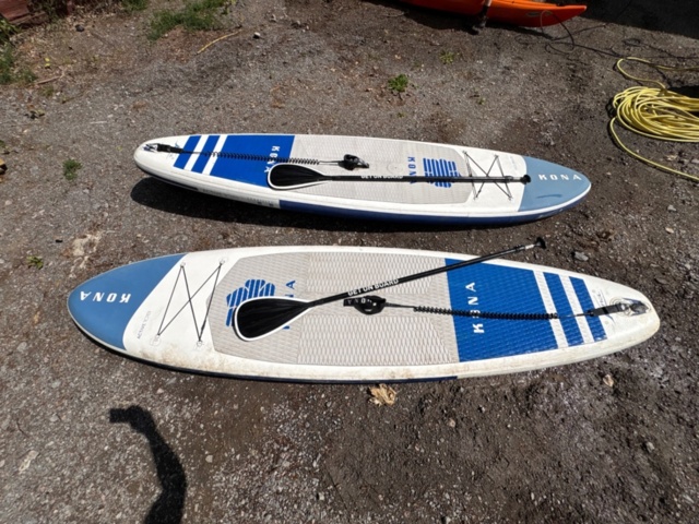 1535888-4 SUP boards with paddles - Kona Sport Active 10.8
