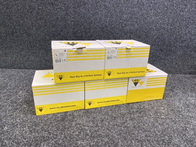 1540688-1 100 pcs Abrasive nylon sheets Sia 6120 Siavlies Fine A/5911 152x229 mm