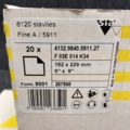 1540688-2 100 pcs Abrasive nylon sheets Sia 6120 Siavlies Fine A/5911 152x229 mm