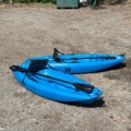 1535889-1 Children's kayaks with paddles and transport wheels - Point 65 Plutini