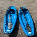 1535889-3 Children's kayaks with paddles and transport wheels - Point 65 Plutini