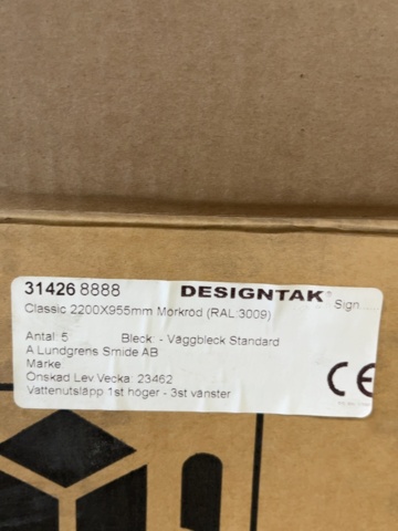 1421920-3 Entrétak- DESIGNTAK Classic