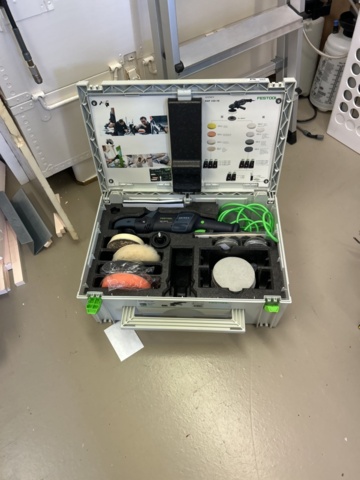 1521888-1 Polisher with accessories - Festool Shinex RAP 150 FE (New)