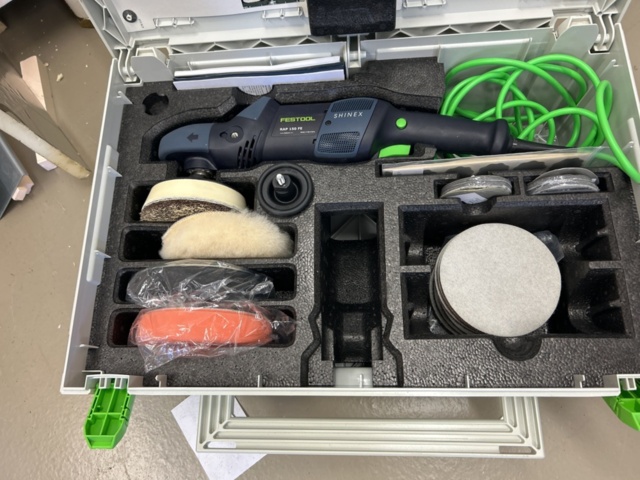 1521888-2 Polisher with accessories - Festool Shinex RAP 150 FE (New)