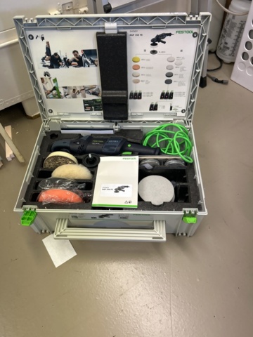 1521888-6 Polisher with accessories - Festool Shinex RAP 150 FE (New)