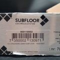 1540417-3 Isoleringsbärare, 186 st - Subfloor, 20/45 mm
