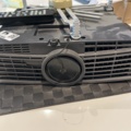 1521906-5 Projektor med eldriven duk