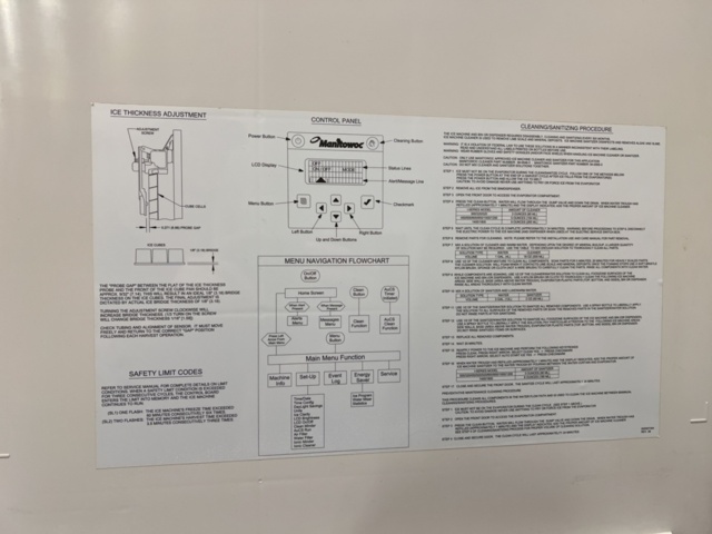 1540825-15 Ice machine Manitowoc ID1003W-251X