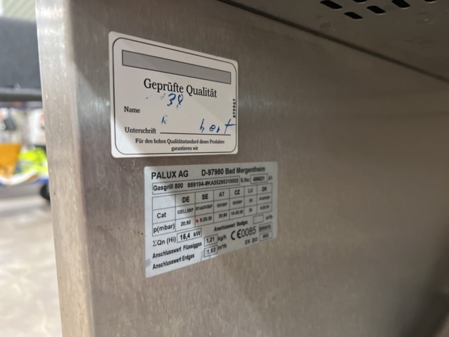 1540818-8 Gasgrill PALUX 800