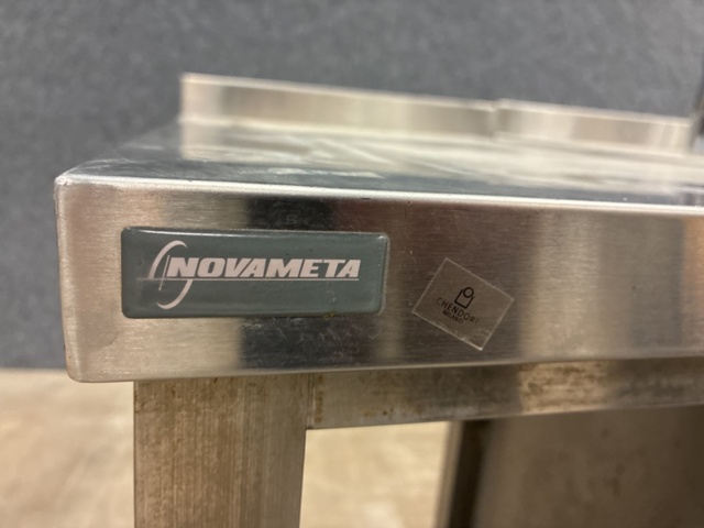 1540757-4 Rostfri diskbänk Novameta