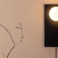 1520532-7 Sängbord, ljusstake och vägglampa