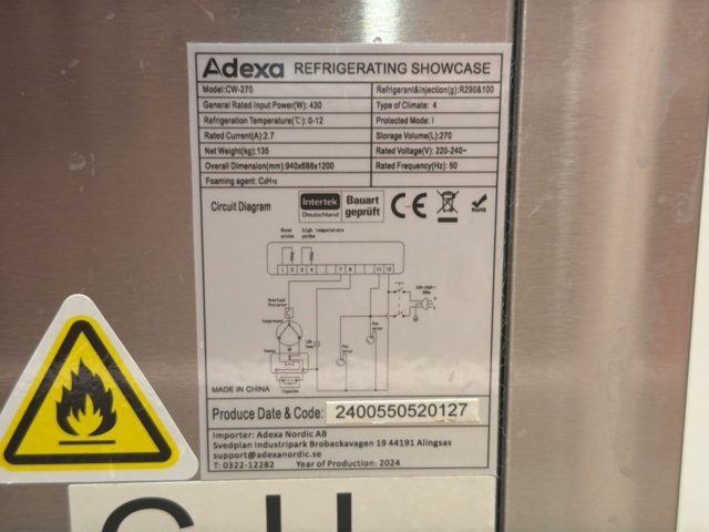 1533214-4 Displaykyl - Adexa CW-270 -2024