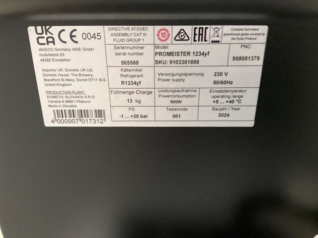 1473412-9 AC Servicestation - Promeister  R1234 yf  - 2024