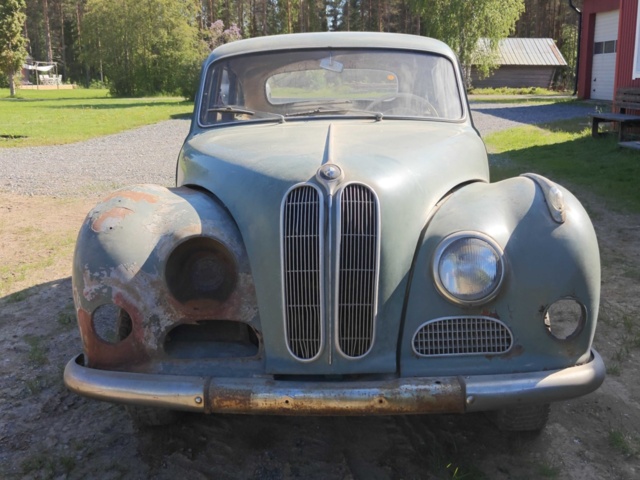 1485368-2 Veteranbil BMW 501 A "Barockängel" -1955 (Reparationsobjekt)