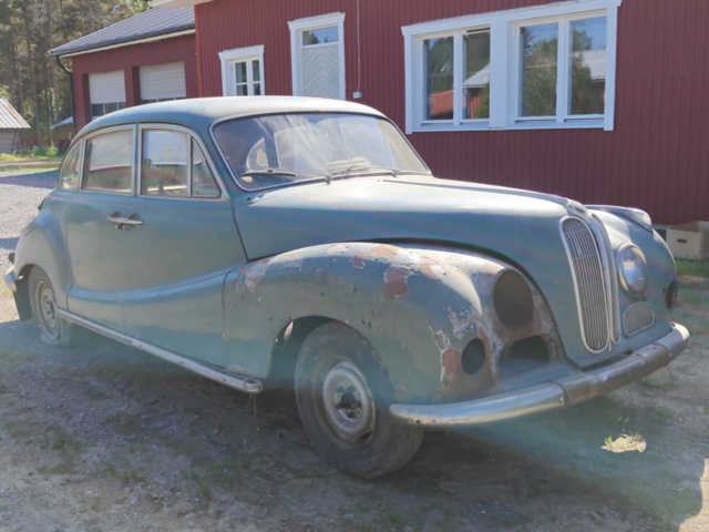 1485368-3 Veteranbil BMW 501 A "Barockängel" -1955 (Reparationsobjekt)