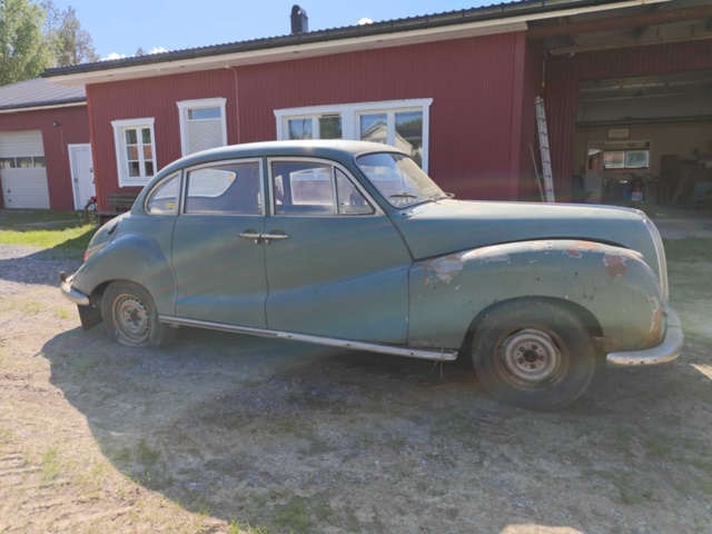 1485368-4 Veteranbil BMW 501 A "Barockängel" -1955 (Reparationsobjekt)