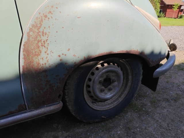 1485368-8 Veteranbil BMW 501 A "Barockängel" -1955 (Reparationsobjekt)