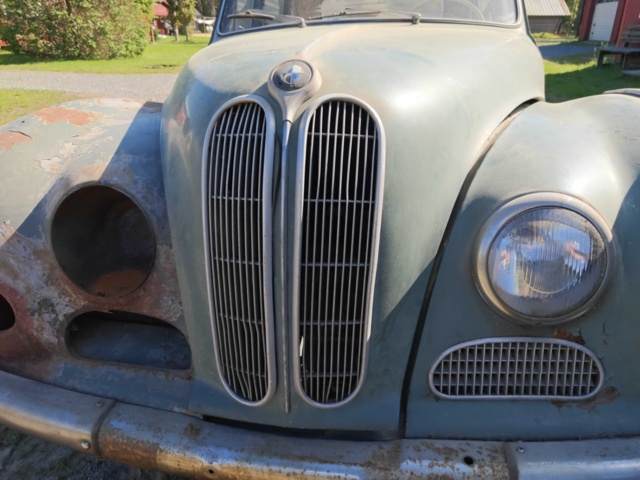 1485368-12 Veteranbil BMW 501 A "Barockängel" -1955 (Reparationsobjekt)