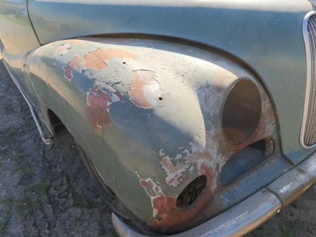 1485368-14 Veteranbil BMW 501 A "Barockängel" -1955 (Reparationsobjekt)