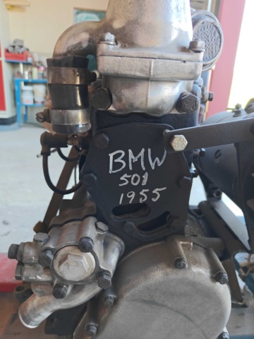 1485368-63 Veteranbil BMW 501 A "Barockängel" -1955 (Reparationsobjekt)