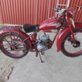 1485370-2 Veteranmotorcykel Husqvarna Modell 30 "Rödmyra" -1953