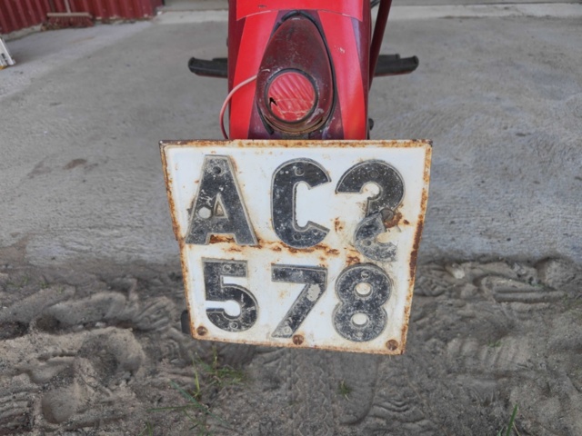 1485370-3 Veteranmotorcykel Husqvarna Modell 30 "Rödmyra" -1953