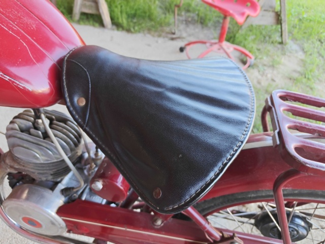 1485370-9 Veteranmotorcykel Husqvarna Modell 30 "Rödmyra" -1953