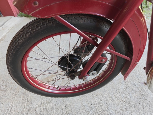 1485370-11 Veteranmotorcykel Husqvarna Modell 30 "Rödmyra" -1953