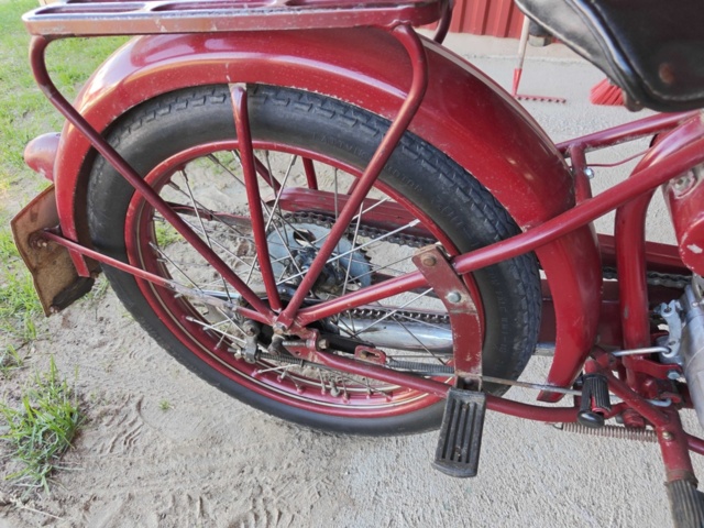 1485370-15 Veteranmotorcykel Husqvarna Modell 30 "Rödmyra" -1953