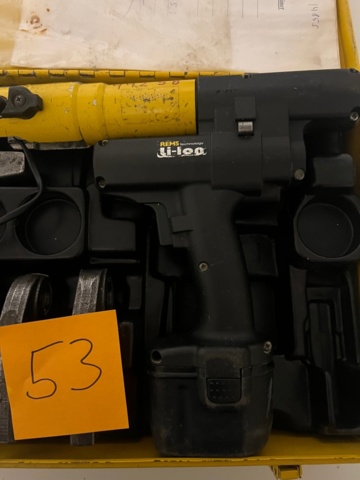 1284936-3 Pressmaskin med tillbehör - Rems MiniPress ACC Type 578001