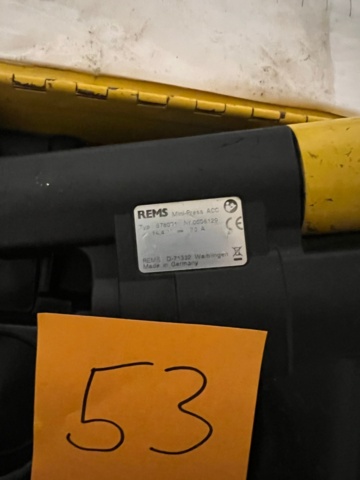 1284936-4 Pressmaskin med tillbehör - Rems MiniPress ACC Type 578001