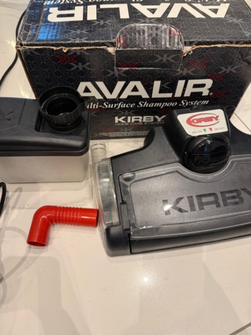 1405944-7 Kirby Avalir vacuum cleaner with carpet cleaning system and accessories